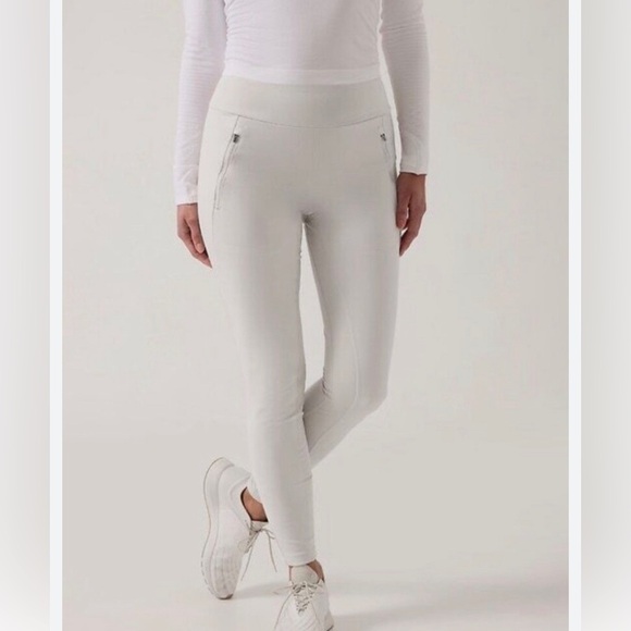 ATHLETA PEAK HYBRID FLEECE TIGHT - Picture 1 of 7